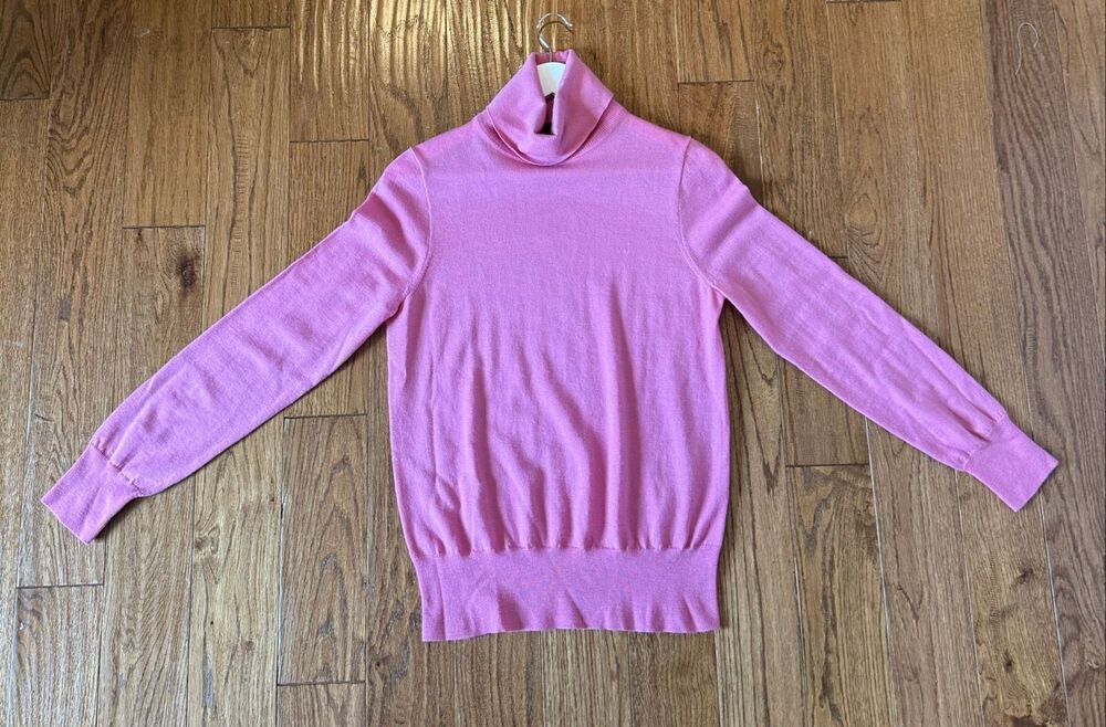 J.crew 100% merino wool turtleneck sweater M - Picture 6 of 8